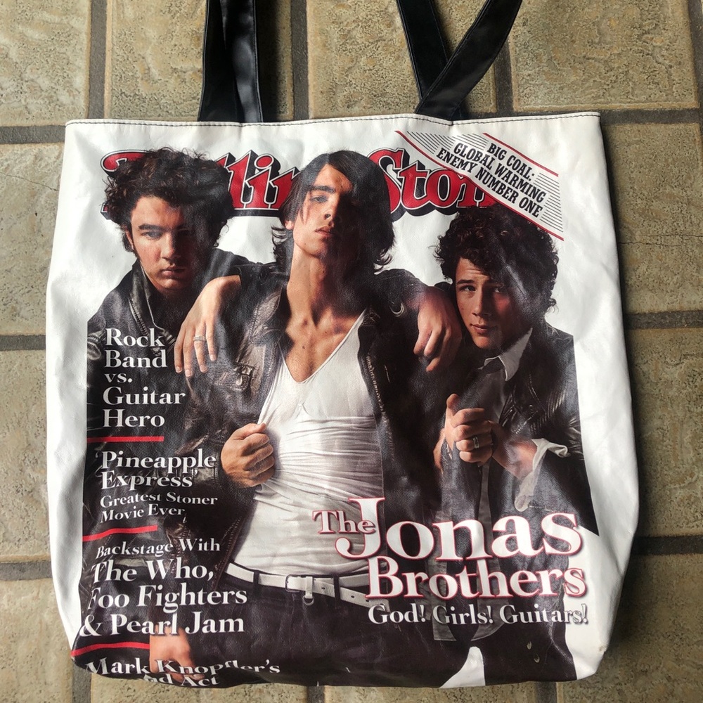 The Jonas Brothers Tote Bag Collectible